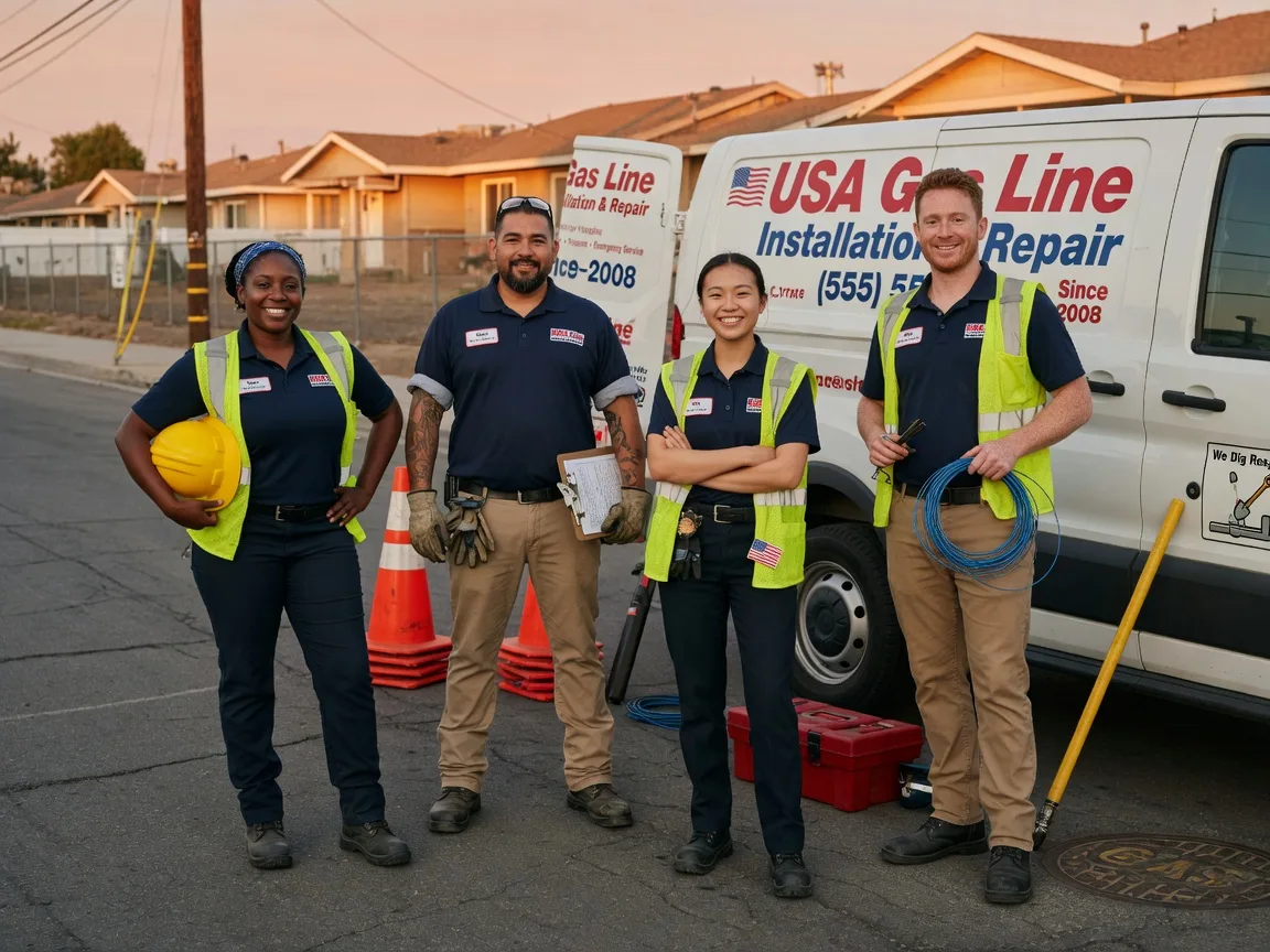 Gas Line Installation company in Priddy, TX